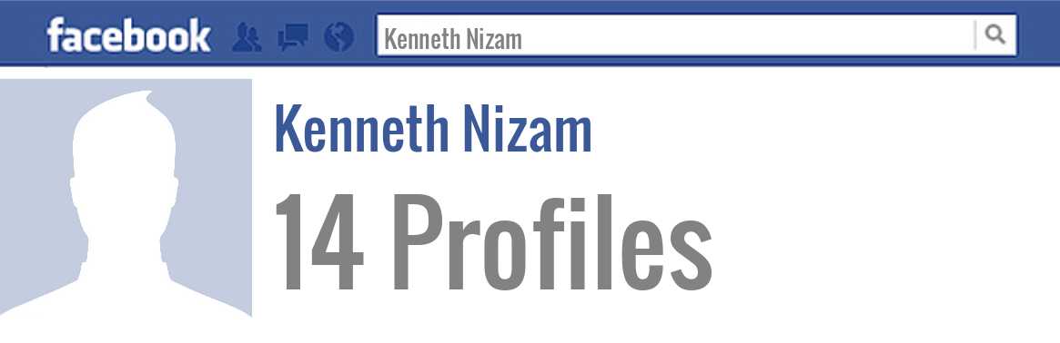 Kenneth Nizam facebook profiles