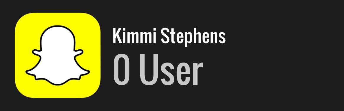 Kimmi Stephens snapchat