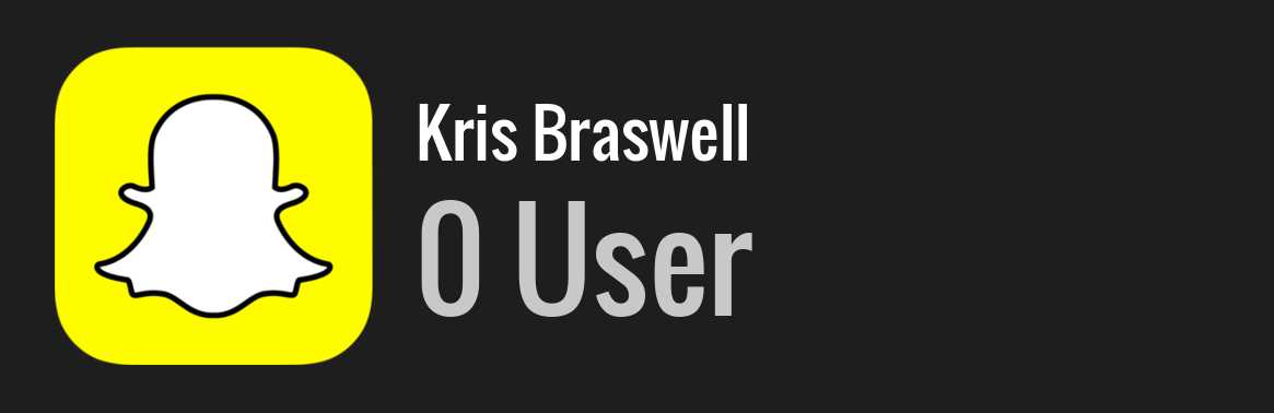 Kris Braswell snapchat