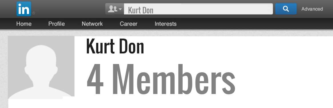Kurt Don linkedin profile