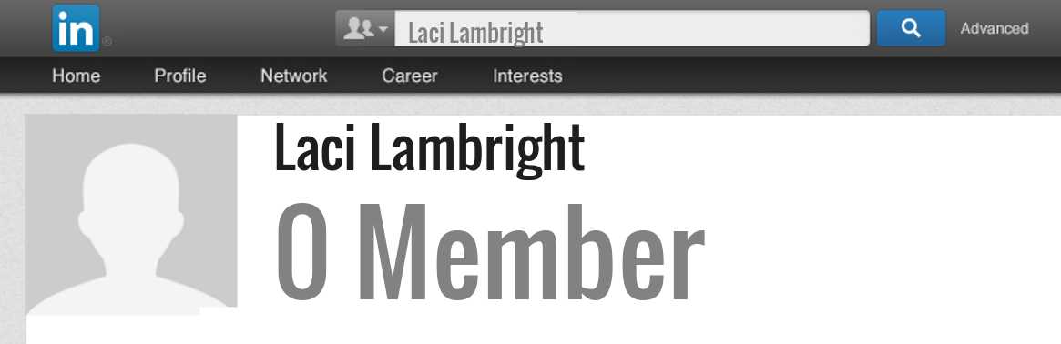 Laci Lambright linkedin profile