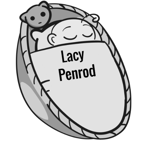 Lacy Penrod sleeping baby