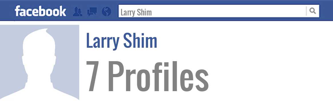 Larry Shim facebook profiles