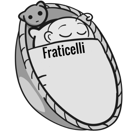 Fraticelli sleeping baby