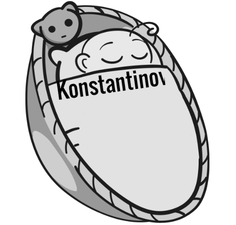 Konstantinovic sleeping baby