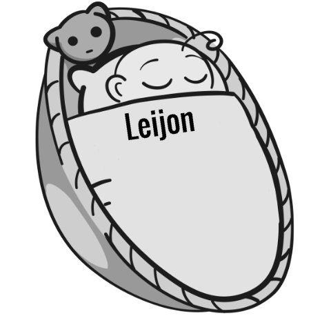 Leijon sleeping baby