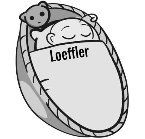 Loeffler sleeping baby