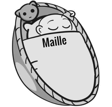 Maille sleeping baby