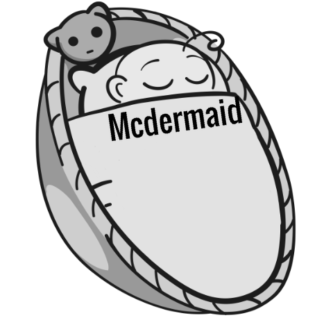 Mcdermaid sleeping baby