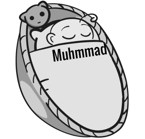 Muhmmad sleeping baby