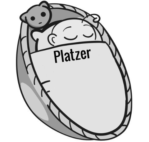 Platzer sleeping baby