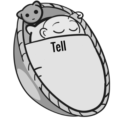 Tell sleeping baby