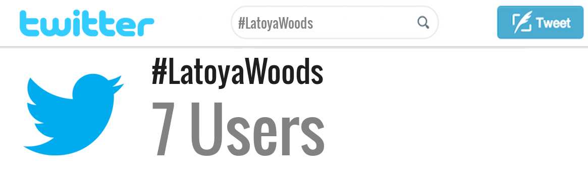 Latoya Woods twitter account