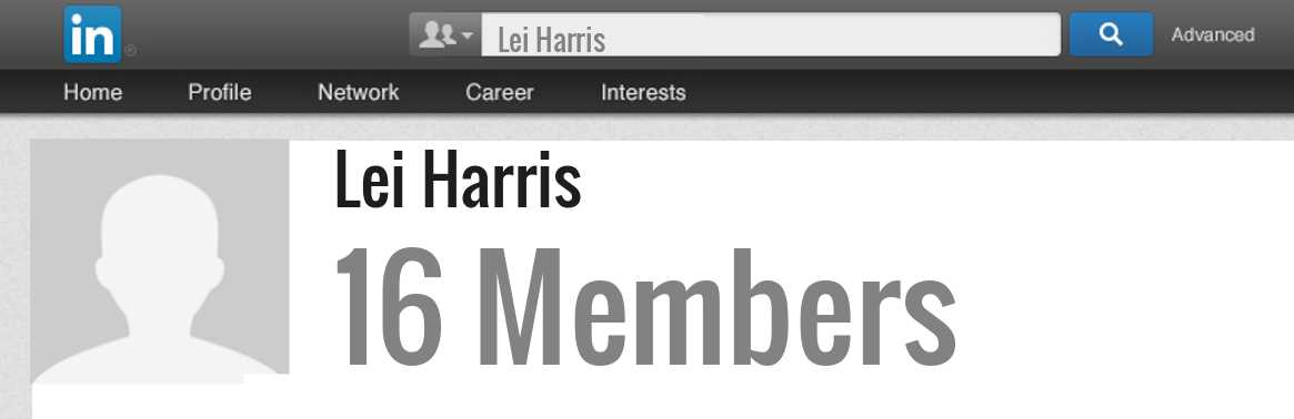 Lei Harris linkedin profile