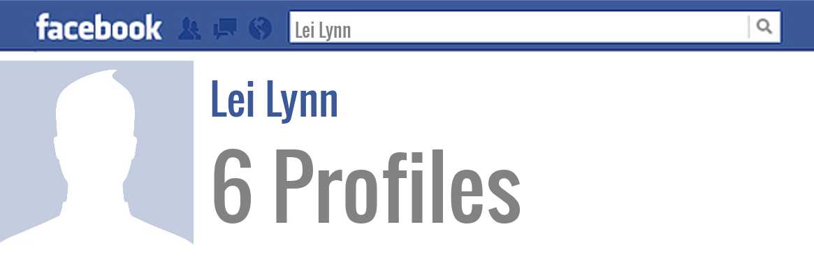 Lei Lynn facebook profiles