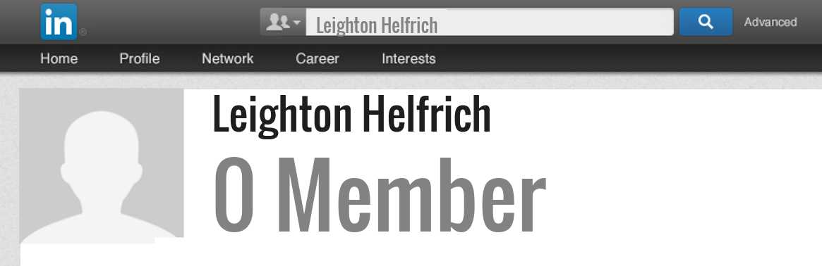 Leighton Helfrich linkedin profile