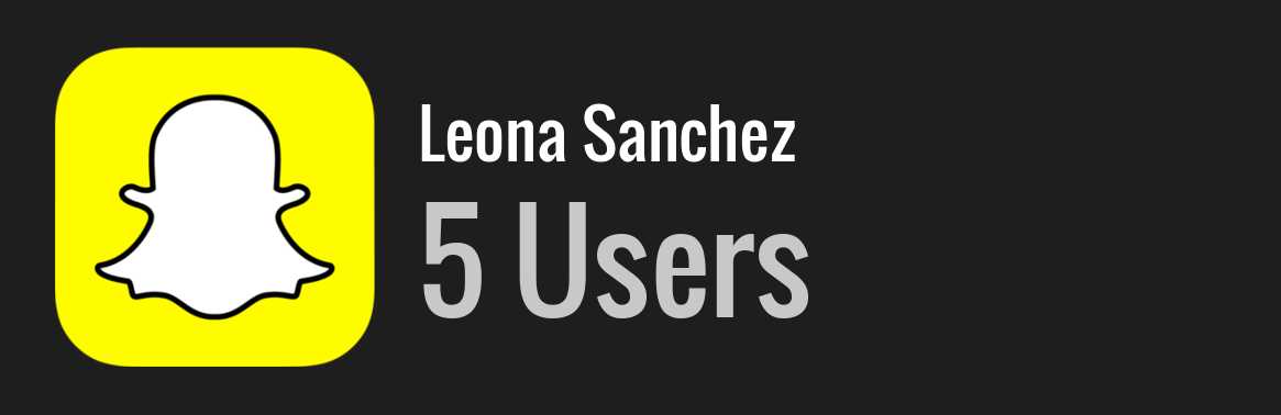 Leona Sanchez snapchat