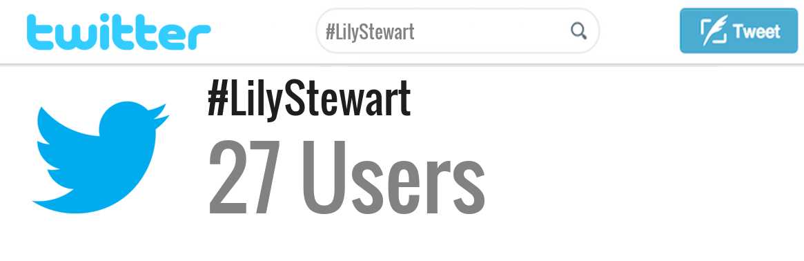 Lily Stewart twitter account