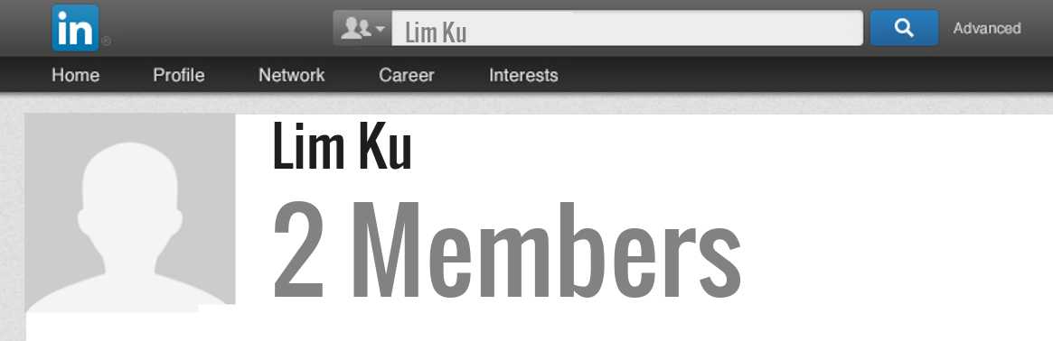 Lim Ku linkedin profile