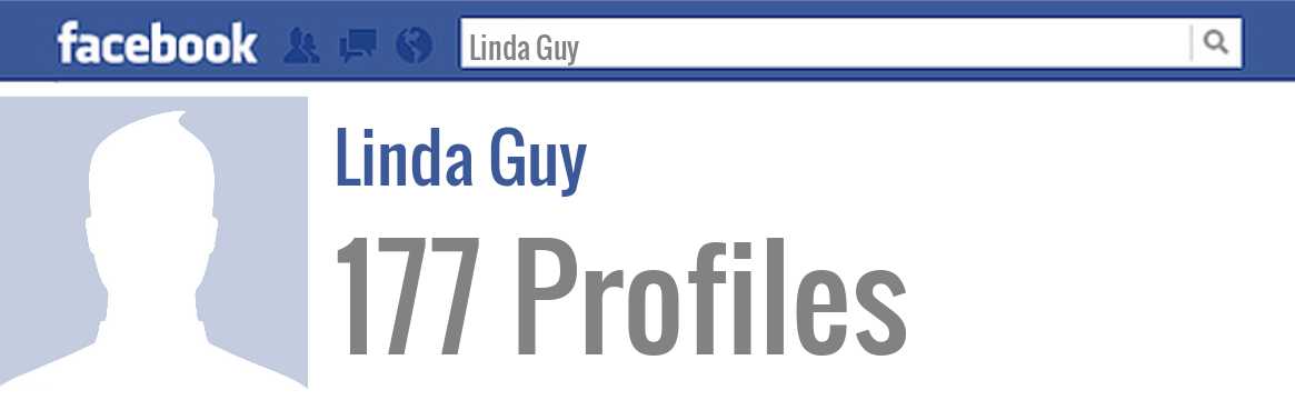 Linda Guy facebook profiles