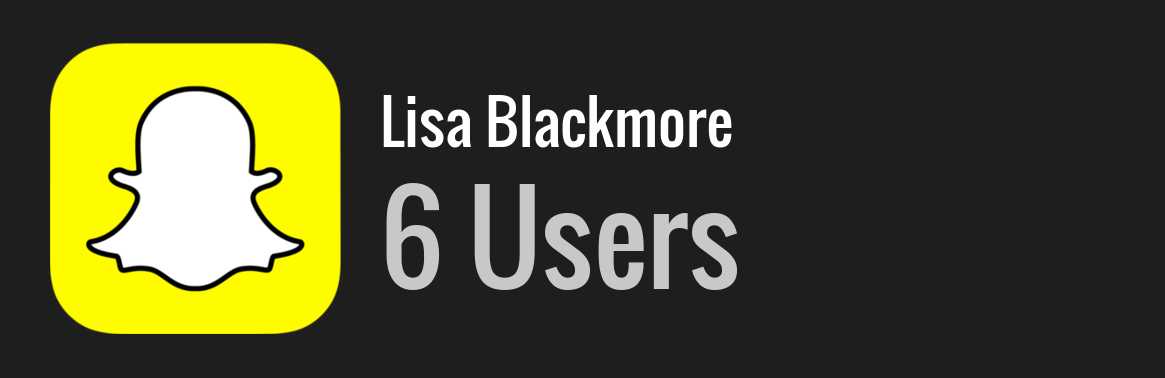 Lisa Blackmore snapchat