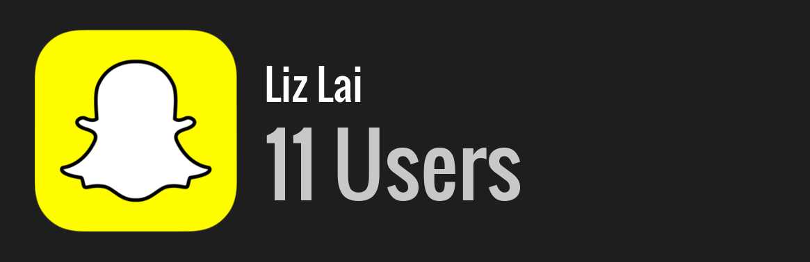 Liz Lai snapchat