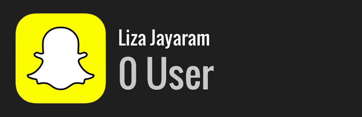 Liza Jayaram snapchat