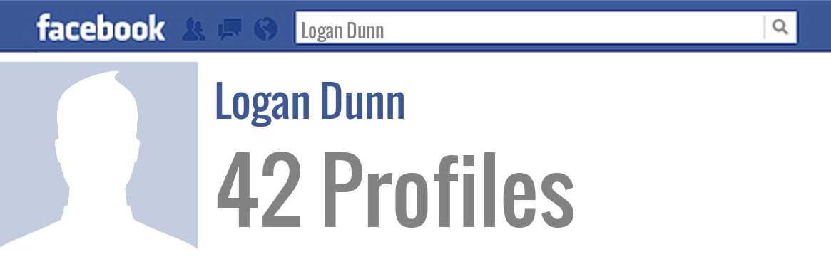 Logan Dunn facebook profiles