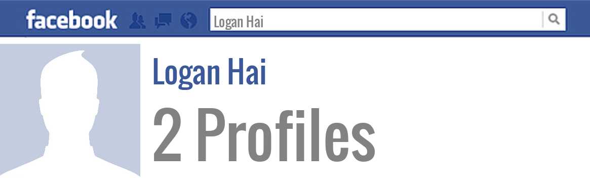 Logan Hai facebook profiles
