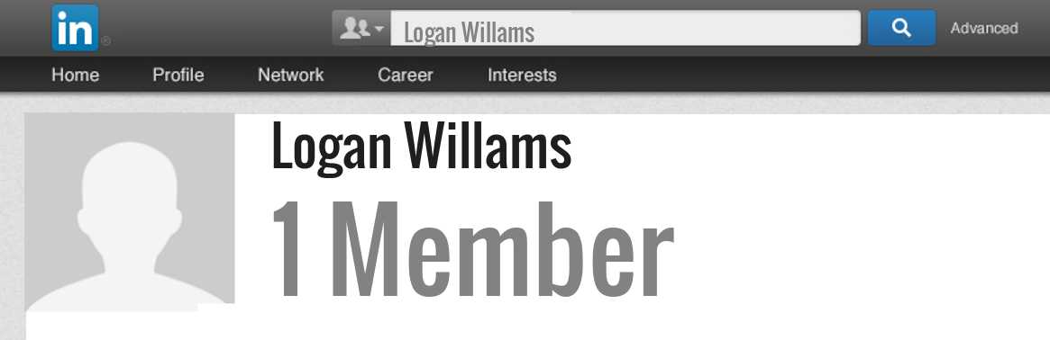 Logan Willams linkedin profile