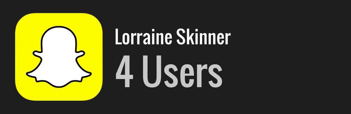 Lorraine Skinner snapchat