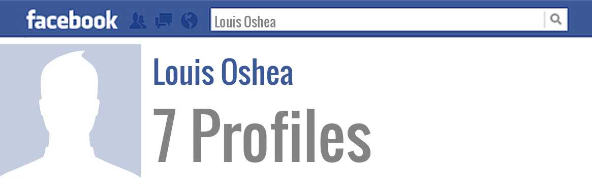 Louis Oshea facebook profiles