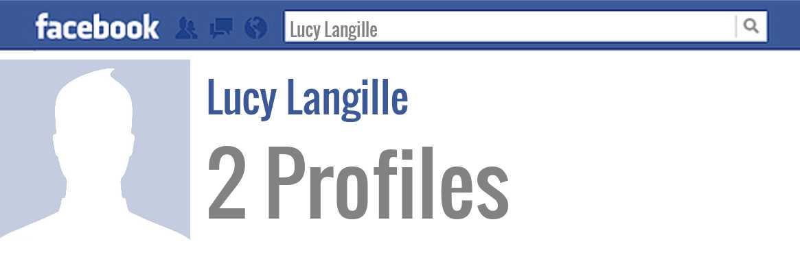 Lucy Langille facebook profiles