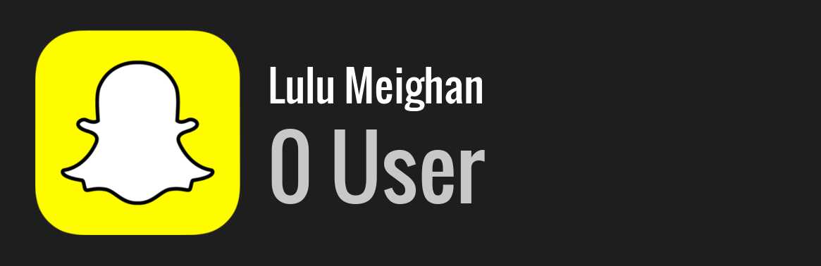 Lulu Meighan snapchat