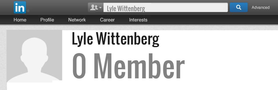 Lyle Wittenberg linkedin profile