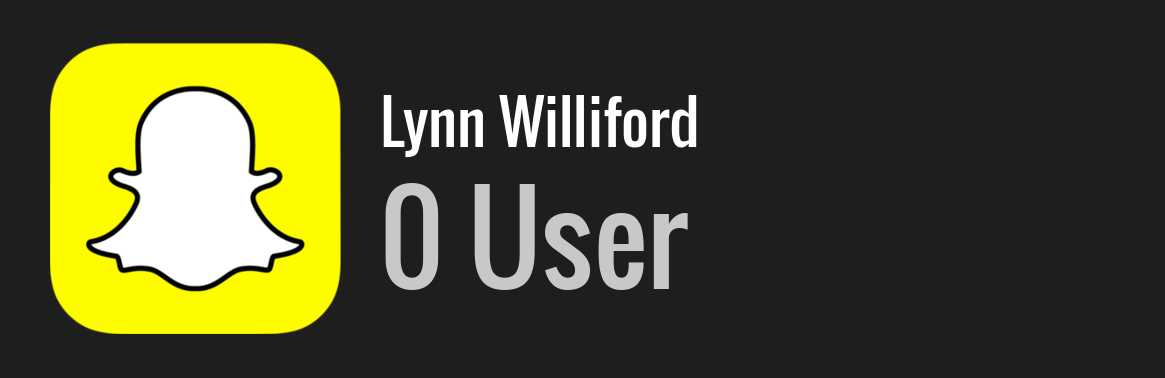Lynn Williford snapchat