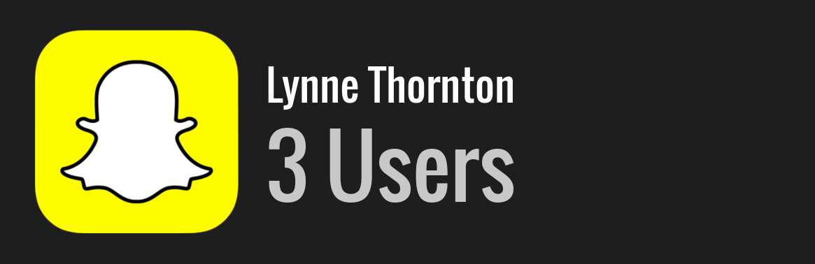 Lynne Thornton snapchat