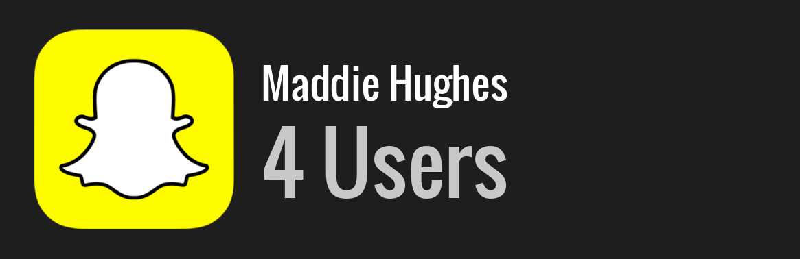 Maddie Hughes snapchat
