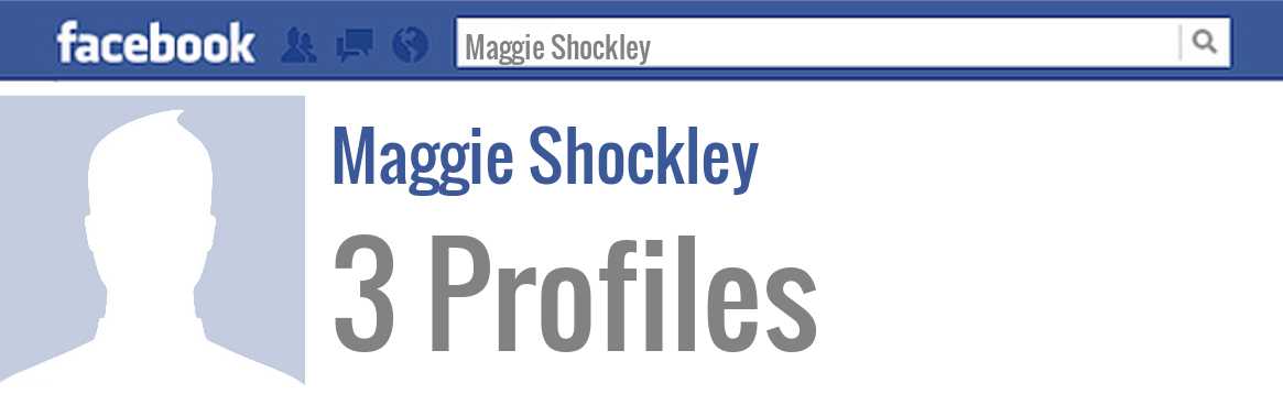 Maggie Shockley facebook profiles