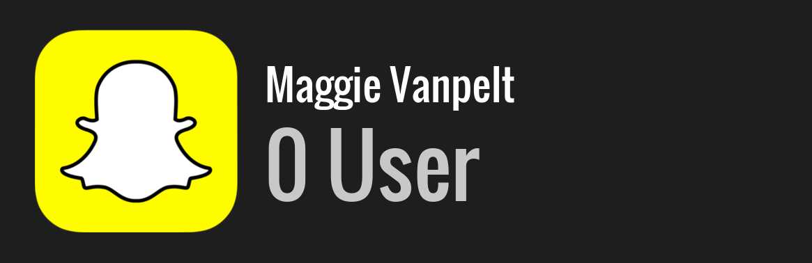 Maggie Vanpelt snapchat