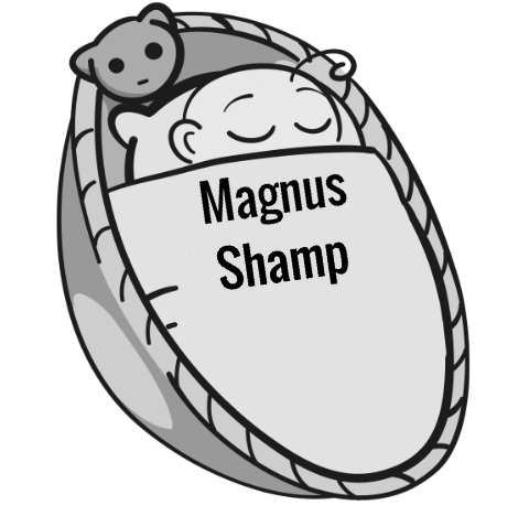 Magnus Shamp sleeping baby