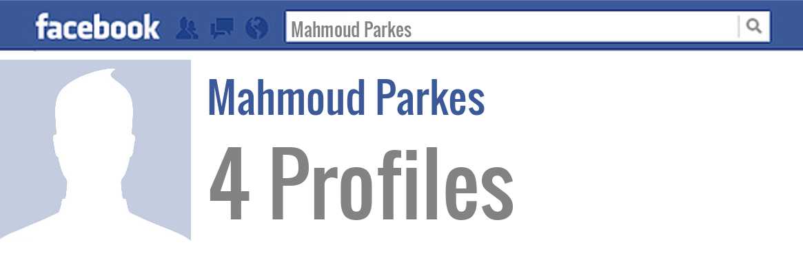 Mahmoud Parkes facebook profiles