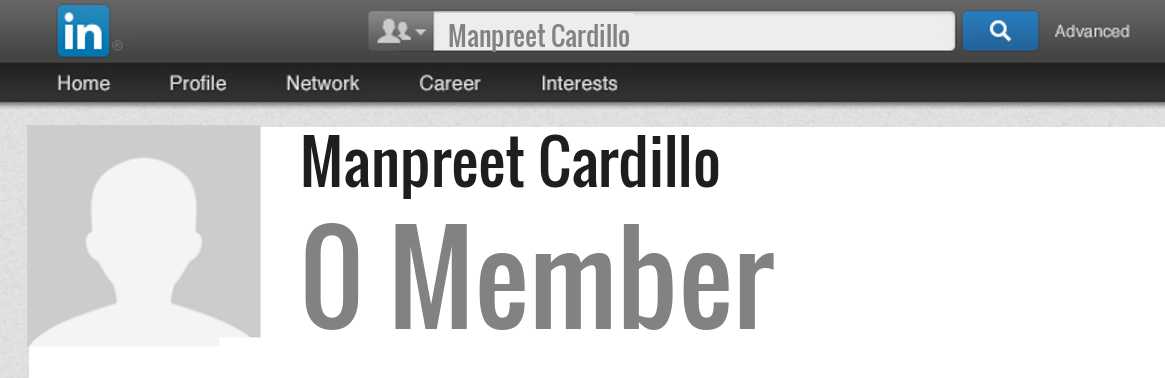 Manpreet Cardillo linkedin profile