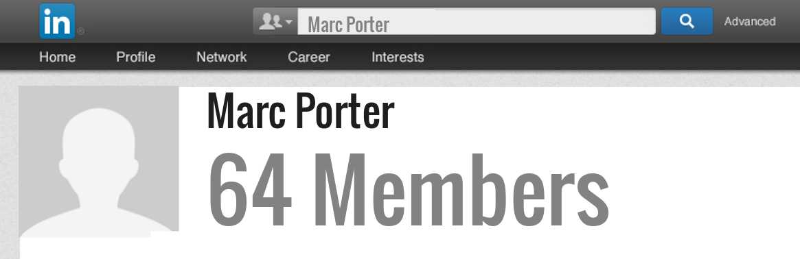 Marc Porter linkedin profile