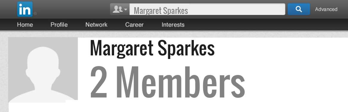 Margaret Sparkes linkedin profile