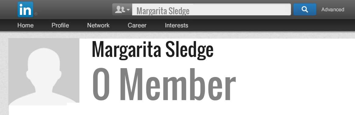 Margarita Sledge linkedin profile