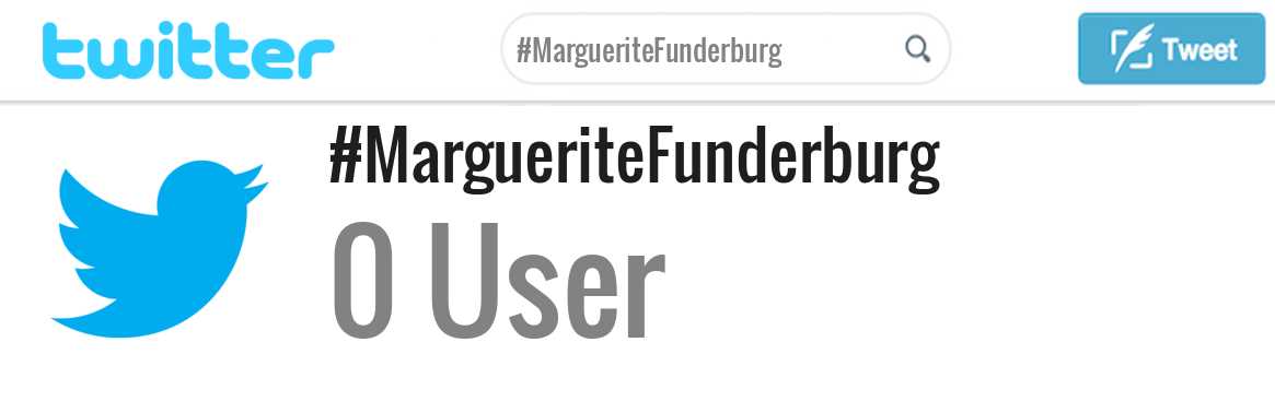Marguerite Funderburg twitter account