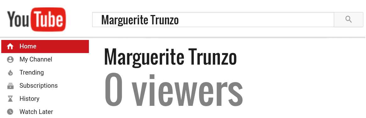 Marguerite Trunzo youtube subscribers