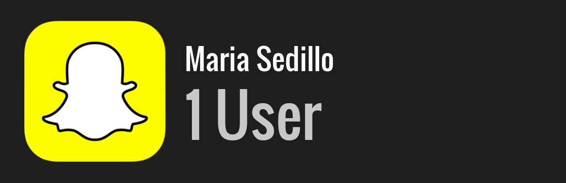 Maria Sedillo snapchat