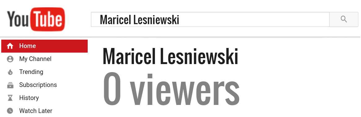 Maricel Lesniewski youtube subscribers